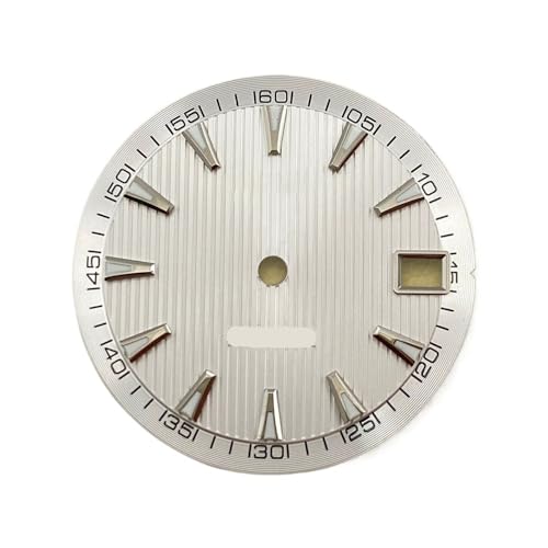 1個 28.5mm Sダイヤル NH35 NH36 4R 7S 自動巻きムーブメント グリーン発光(AA698)