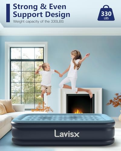 33% Off Twin Air Mattress with Built-in Pump - Quick Inflate