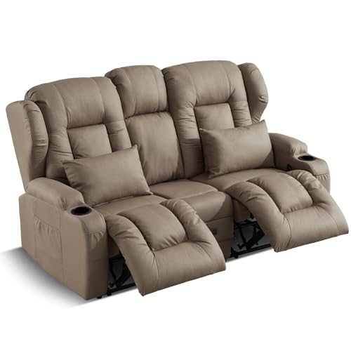 68 inch RV Loveseat with Flip-Down Console