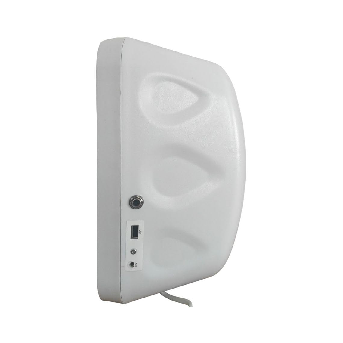 Cassa Acustica Amplificata da Parete 6.5" Bluetooth - Bianca - Lettore USB e Ingresso Microfono - Sistema Attivo 2 Vie con Telecomando