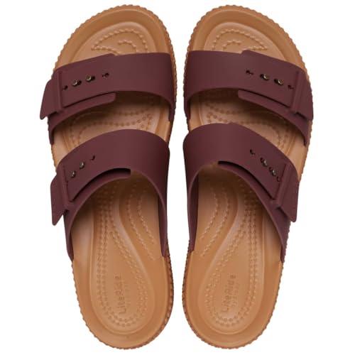 Image of Crocs Women's Brooklyn Buckle Low Wedges