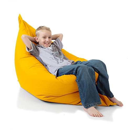 Indoor/Outdoor Junior Squarbie Junior Bean bags-Yellow