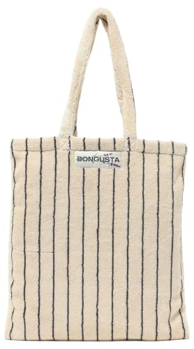 [ユナイテッドアローズ グリーンレーベル リラクシング] BONGUSTA＞トートバッグ(ストライプ) 36324000068 5100 CREAM(51) FREE