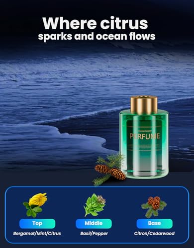 Image of TECXERLLON Smart Car Air Freshener Refill - Cologne, 120ml Long-Lasting