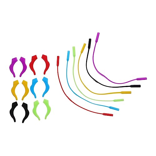 LALAFINA 6 Pack Anti-slip Glasses Cover Kit Boys and Girls Glasses Ear Grip Eyeglass Lanyards for Women