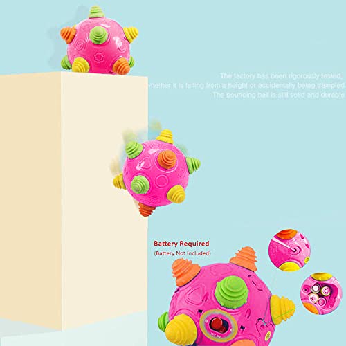 image for YMDLY Toys Toddlers Baby Music Shake Dancing Ball Toy, Move and Crawl 