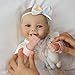 SCOM Baby Doll Girl, 18 inch Realistic Soft Body Baby Doll Real Life Cute Baby with Accessories for 3+ Year Old Christmas Birthday Gifts