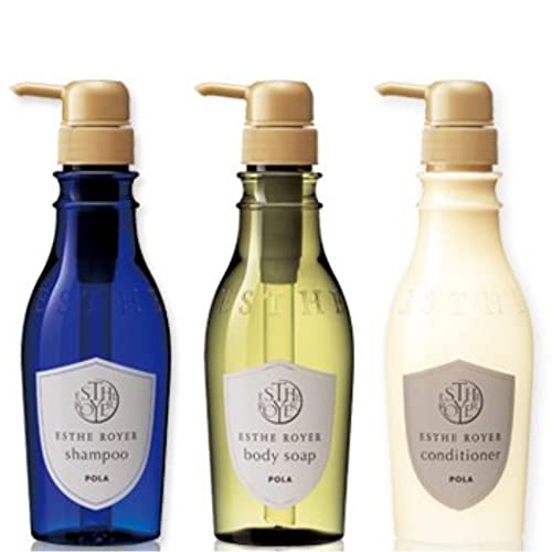 pola esuterowaie non silicon shampoo, conde, body soap three-point full set 13.5 Fl Ozx3