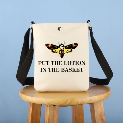 BDPWSS Put The Lotion In The Basket Gift Crossbody Bag for Moth Lover Handbag3