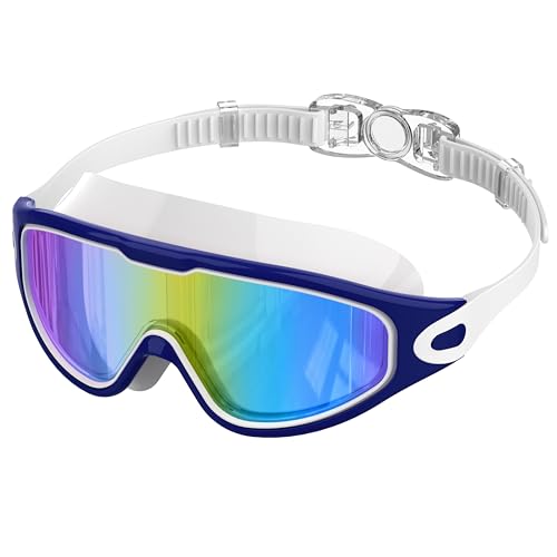 Ambienden Schwimmbrille Unisex Antibeschlag UV-Schutz | Taucherbrille Erwachsene GroßEr Rahmen HD-Linse | Professionelles Schwimmbrille FüR Schwimmen Tauchen Und Wassersport – WB Ambienden Schwimmbrille Unisex Antibeschlag UV-Schutz | Taucherbrille Erwachsene GroßEr Rahmen HD-Linse | Professionelles Schwimmbrille FüR Schwimmen Tauchen Und Wassersport – WB