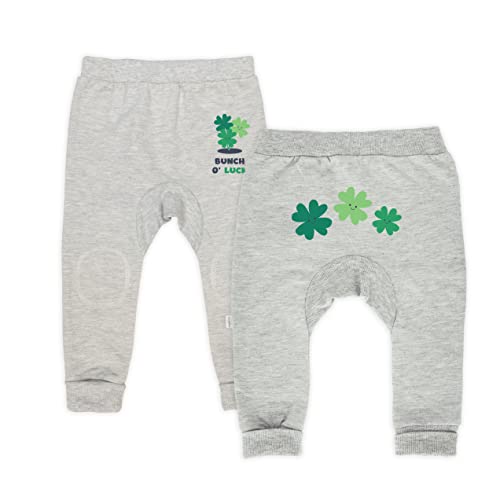 Gertex St. Patricks Day Irish Holiday Celebration Baby & Toddler French Terry Pants | Size Ranges from 9 Months to 4 Years (as1, Age, 18_Months, 24_Months, Bunch O' Luck)