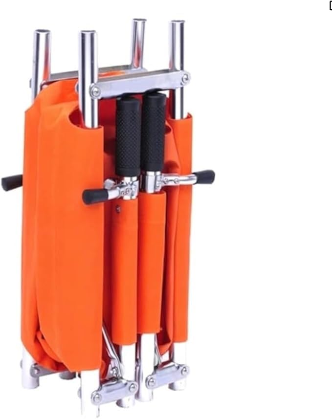 Barella pieghevole di emergenza con telaio in alluminio, portatile per trasporto medico e operazioni di soccorso