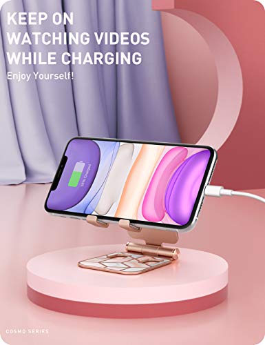 I-Blason MUTIANGEL-ALLOY Adjustable Foldable Portable Aluminium Phone Stand Desk Dock Compatible thumb #4