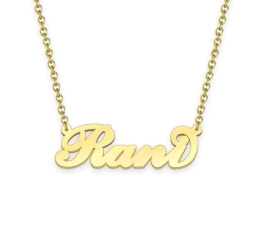 Pendant Necklace 14K Gold Plated Brass 