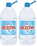 Bezoya - Agua mineral - Agua de mineralización muy débil - Garrafa 5 L (Paquete de 2)