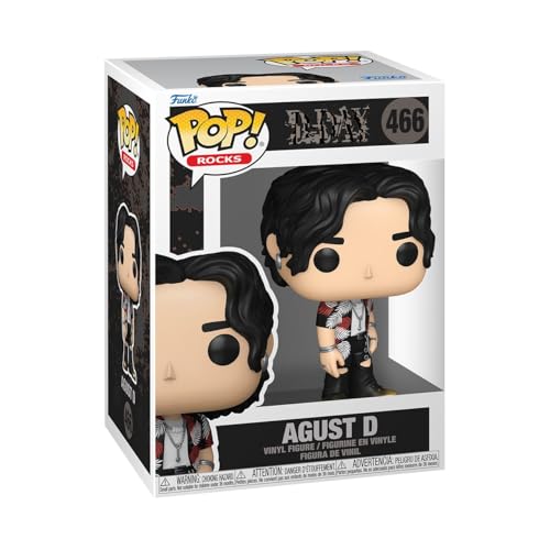Funko Pop! Rocks: Agust D - Suga - (Haegeum) - BTS - Figura de Vinilo Coleccionable - Idea de Regalo - Mercancia Oficial - Juguetes para Niños y Adultos - Music Fans - Muñeco para Coleccionistas