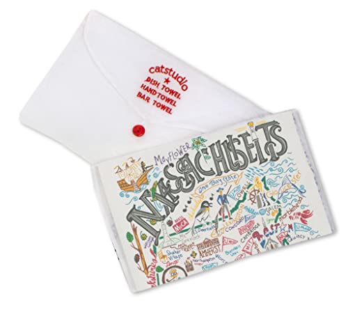 Catstudio Massachusetts Dish & Hand Towel | Great For Kitchen, Bar, & Bathroom #TOP1