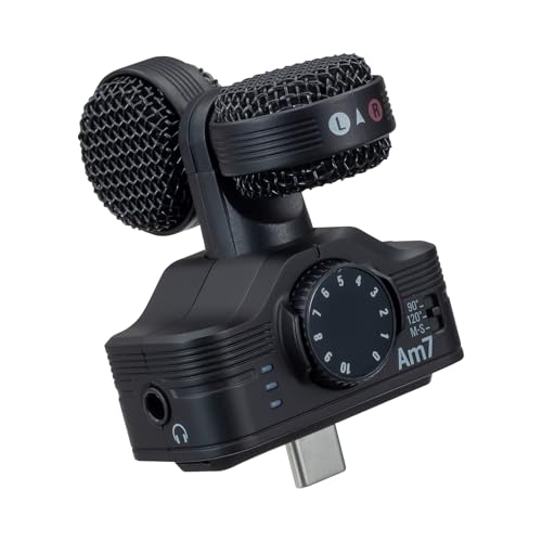 Zoom Am7 ステレオマイク Type-C Amazon | ZOOM ズーム Android スマホマイクAm7 USB Type-C 外付け