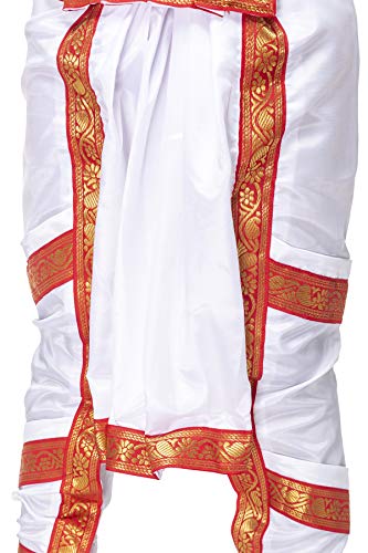 Image of Girls BharatNatyam Costume for Classical Dance Costumes for Annual Compitition /Annual Function School Event (18-24 Months)