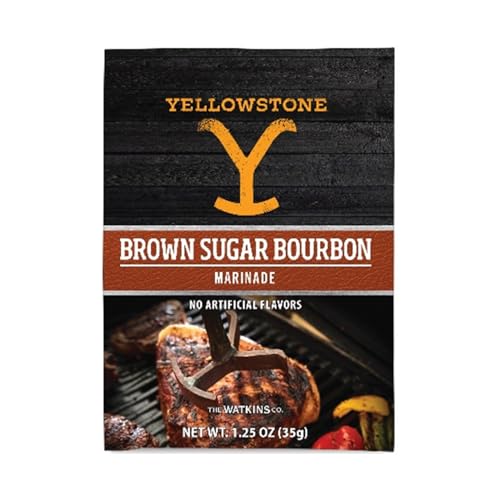 Yellowstone Brown Sugar Bourbon Marinade, 1.25 Ounce (Pack of 12) image 2
