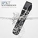 HOHOLE 5-in-1 Bikini Trimmer for Women, IPX7 Waterproof Electric Razors Shaver, Cordless Body Hair Trimmer, Facial & Pubic Hair Removal, Ceramic Blade (Black)
