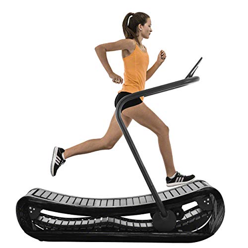 Image of Sprintbok Curved Manual Treadmill by NOHrD - Black