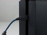 Kabel ładujący Lioncast/kabel USB/kabel kontrolera do kontrolera PS4 i Xbox One, 4m czarny/niebieski Micro USB/Essential Playstation 4 i Xbox One Akcesoria dla każdego gracza - opakowanie 2 szt.