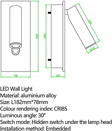 Lámpara de escritorio LED WQHPLMD para evitar fatiga visual en dormitorio 3