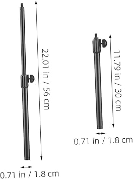 Telescopic Boom Arm with Screw Adapter Portable Handheld Microphone Boom Pole Compatible with Multiple Mic Brands Easy Installation and Extension