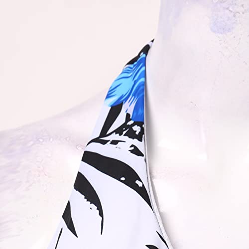 Lnmuld Plus Size Swimsuit For Women Women's Sexy Bathing Suit With Neckline And Skirt White #TOP3