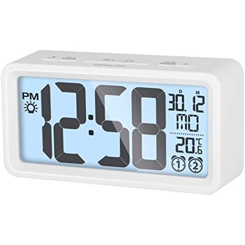 Sencor SDC 2800 W – Alarm Clock (Digital Alarm Clock, Rectangle, White, 0 – 50 °C, F, °C, Buttons) Cover