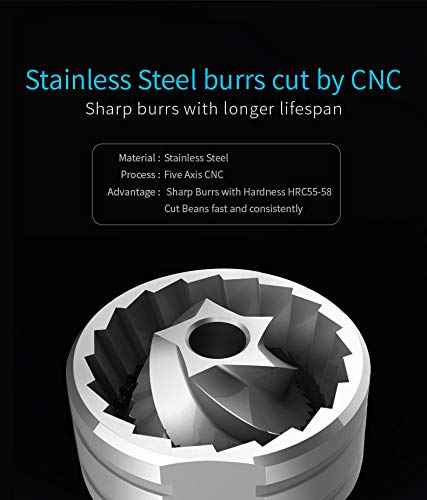 Timemore C2 High-quality manual coffee grinder / espresso grinder; with strong stainless steel grinding wheels that grind accurately; light and handy; perfect for on the go (camping, trekking, cycling) and at home - Image 6