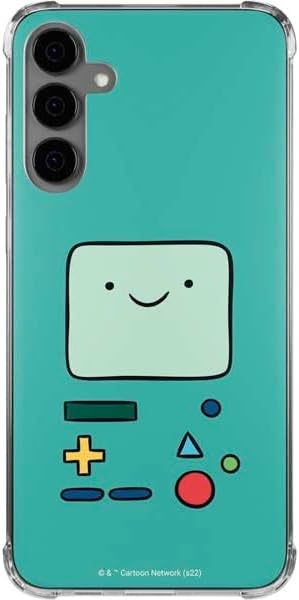 Skinit Clear Phone Case Compatible with Galaxy S24 Plus - Officially Licensed Adult Swim Adventure Time BMO Design