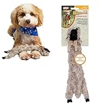 Ethical Pets Skinneeez Crinklers Goat Dog Toy, 14-Inch