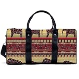 Vielfältige Persönlichkeit: Sporttasche kann als Handtasche, Kuriertasche oder Umhängetasche verwendet werden. Ändern Sie Ihre Stimmung, wenn sich Ihre Stimmung ändert. Ihre ideale Boarding-Tasche für das Wochenende für geschäftliche oder private Reisen.