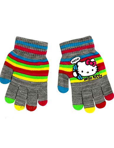 Preisvergleich Produktbild Hello Kitty Mädchen Handschuhe Gr. One size, grau