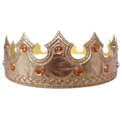 Generico Crown Prince - Crown di compleanno for Children King Prince Costumes, Carnival, Photography | Sera a tema, festa di compleanno, cosplay, performance della corona sul palco per ragazzi