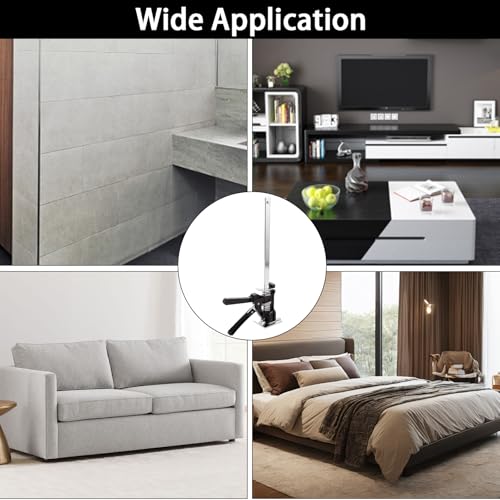 MUXHEL 2er-Set 38cm Arbeitssparender Arm, 240KG Höhenregler, Hubhöhe 25cm, Arm Handwerkzeugheber mit Skala, Handhebewerkzeug, Arbeitssparende Hebebühnen, Hebevorrichtung, Türen und Holzpaneelen