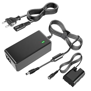 Dummy Akku LP-E6 LP-E6N LP-E6NH ACK-E6 Netzteil Kit für Canon Kameras.