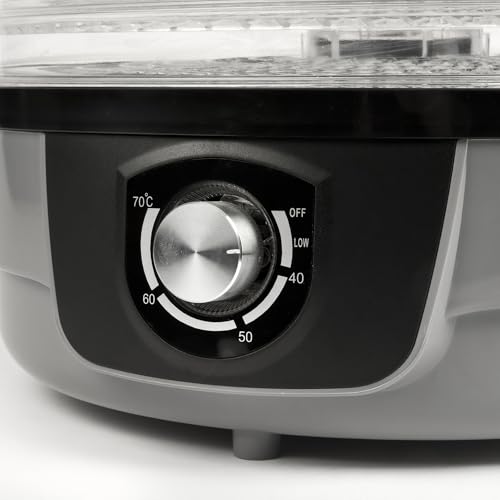 G3 Ferrari G10197 Essiccatore Conservo, 250W, Disidratatore, 5 Vassoi Rotanti Removibili, Temperatura Regolabile, Vassoi Bpa Free, Facile Pulizia, Altezza Regolabile - 5