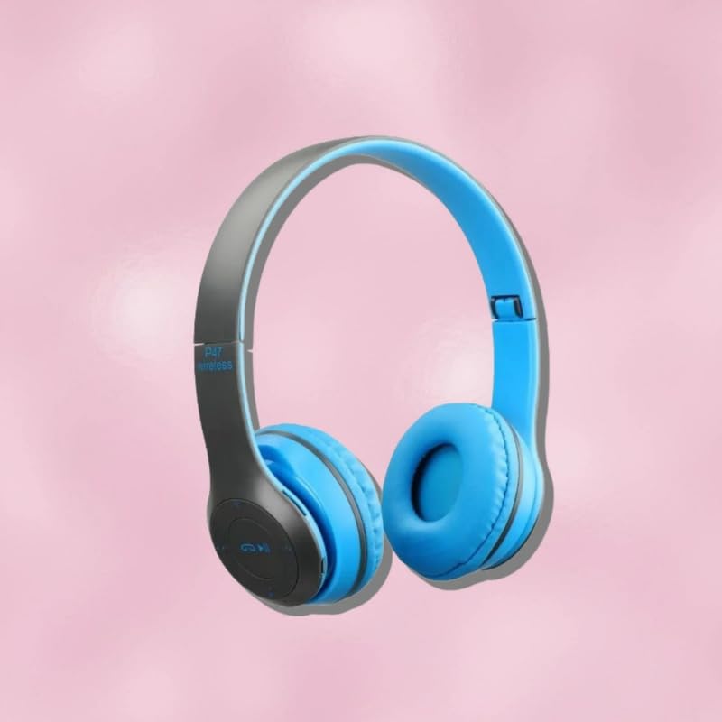 icall Latest P47 Wireless iC-170 Headphone with Mic & SD Card Slot Bluetooth Headset-image-23