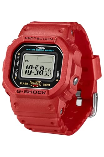 [カシオ] 腕時計 ジーショック 【国内正規品】 G-SHOCK nano 環境配慮素材採用 DWN-5600-4JR メンズ レッド