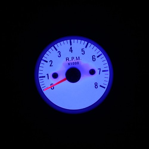 Yorten Medidor de tacômetro com taça de suporte para carro automotivo 2