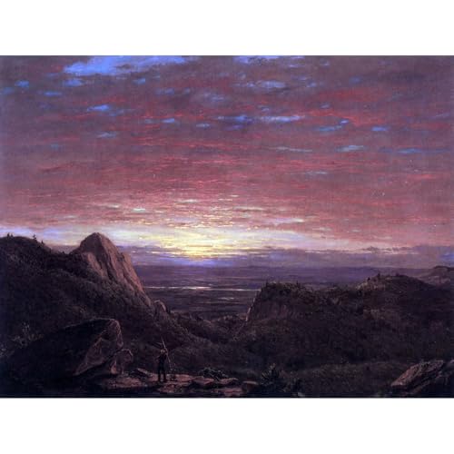 Reproduction de tableau Morning par Church, une impression sur toile aux couleurs éclatantes