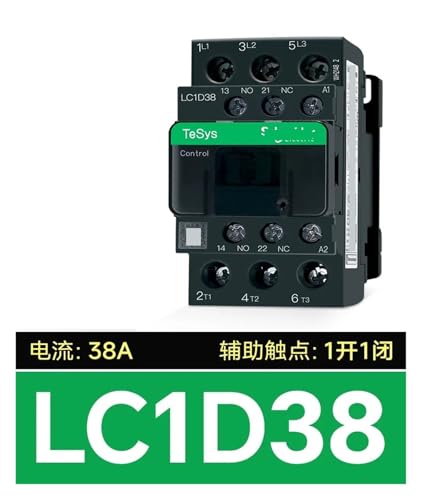 Contacteur LC1D38A triphasé bobine 220V commutation haute fréquence - 3