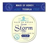 Personalized Wedding Label to fit Don Julio Tequila Bottles
