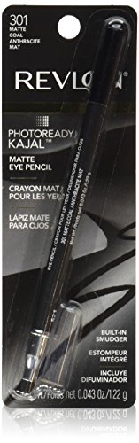 Revlon PhotoReady Kajal Eye Pencil, Matte Coal