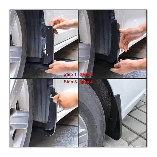 Bavettes garde boue pour LDV Maxus D90 Terrain 2024-2026 - 5