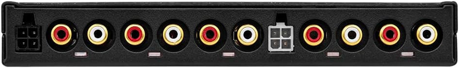 DS18 EQX7PRO Audio Equalizer/Crossover High Level Input 7-Band Auto Turn On, Subwoofer Output, Adjustable Filters, High Volt Led Indicator, RCA Input - Great for Finely Adjusting Amplifiers Ranges