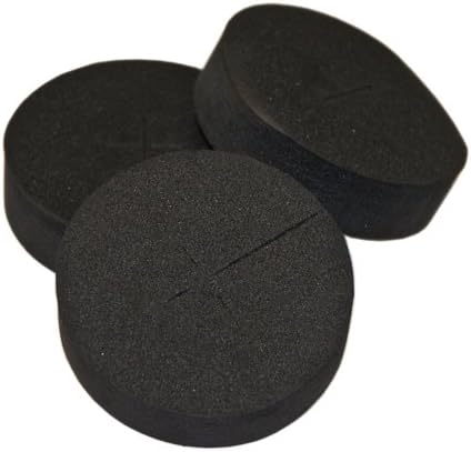 Grow1 Neoprene Inserts 3in Black 84-Pack Cloning Collars for Hydroponics Aeroponics and Clone Machines Soft Stem Support with Precut Slit